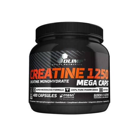 Olimp Creatine Mega Caps 400 Caps Jar The STRONGEST Creatine