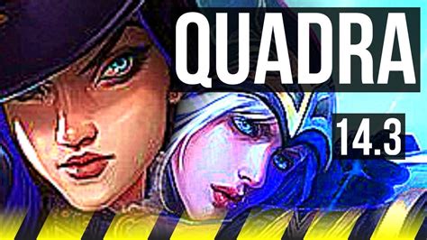 CAITLYN Bard Vs ASHE Milio ADC 14 1 6 Quadra Legendary 500