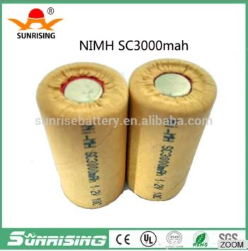 Nimh Battery Sc V Mah Sub C Ni Mh Rechargeable Battery Buy