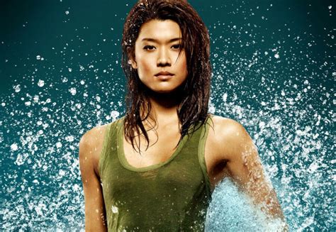 See Battlestar Galactica S Grace Park In A Sexy String Bikini GIANT