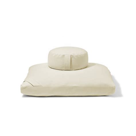 Organic Meditation Cushion Set Vanilla Meditation Pillow Etsy