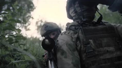 Soldier with sniper rifle on military op... | Stock Video | Pond5