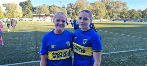 Afc Wimbledon Women Move To Top Of The League After Win At Sudbury