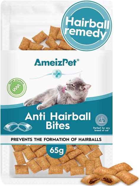 Ameizpet Friandises Pour Chat Anti Boules De Poils Pour Chat Avec