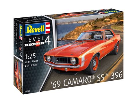 REVELL 69 CHEVROLET CAMARO SS 396 REV 07712 REV07712 REV 07712