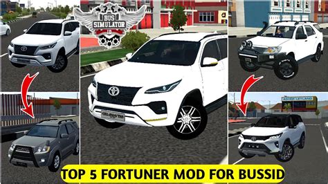 Top Fortuner Car Mod For Bus Simulator Indonesia Indian Car Mod For