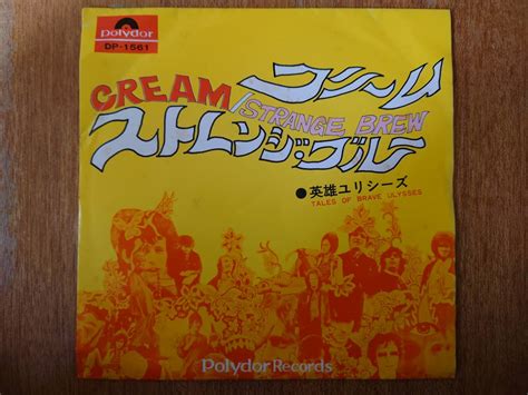 Yahooオークション クリーム ストレンジ・ブルー 1968年 Epレコー