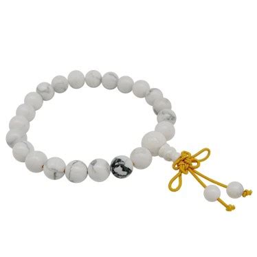 Howlite Mala Billes Mm