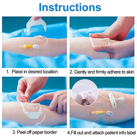 Lotfancy Transparent Film Dressing X Inch Pcs Sterile Waterproof