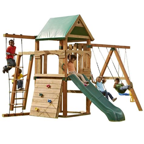 The 8 Best Wooden Swing Sets And Playsets To Buy In 2018