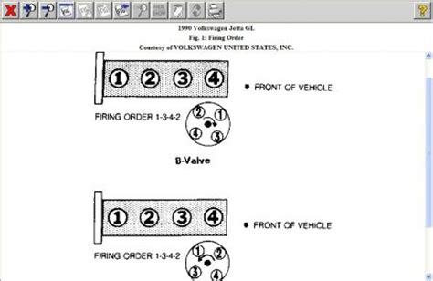 Volkswagen Jetta Fireing Order Engine Performance Problem