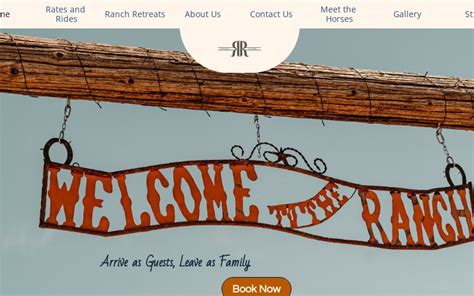 Double R Guest Ranch home page