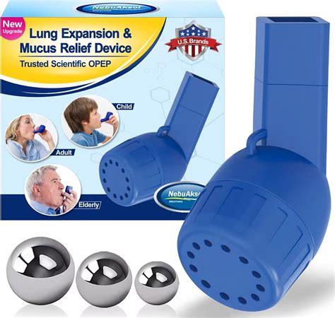 Breathing Exercise Device Lung Exerciser Anti Damping Rehabilitative