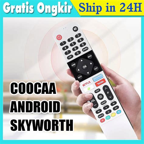 Jual Remote Remot Coocaa Android Smart Tv Original Semua Tipe Shopee