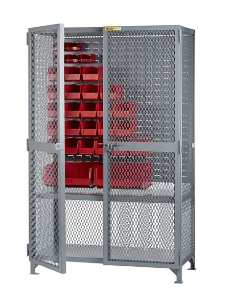 Tool Storage Locker with Pegboard or Louvered Panel - Little Giant