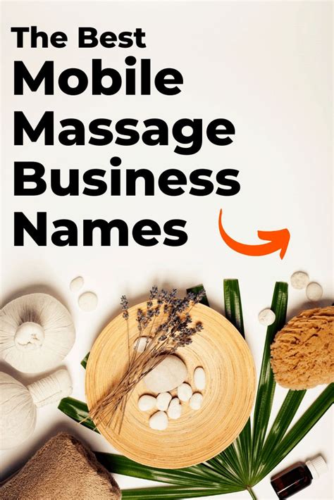 279 Most Unique And Creative Massage Business Names Massage Business Massage Therapy Business