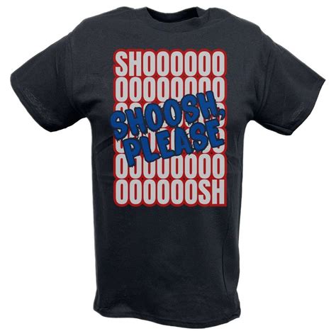 Chad Gable Shoosh Please Black T Shirt