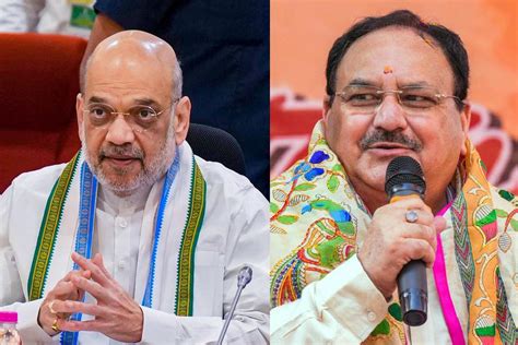 Bharatiya Janata Party BJP Amit Shah And J P Nadda Form 15 Member