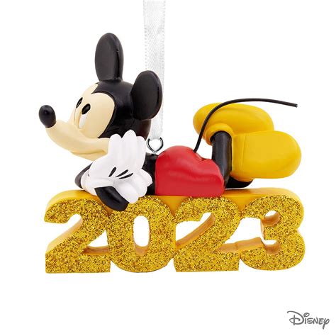 Mickey Mouse Figure Dated 2023 Resin Hallmark Ornament