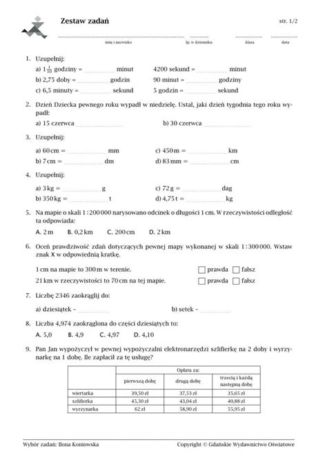 Liczby na co dzień kl 6 worksheet Education Workbook School subjects