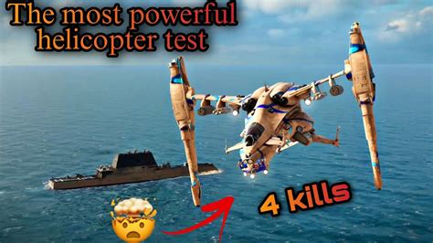 Ch Copperhead Helicopter Test Modern Warships Youtube