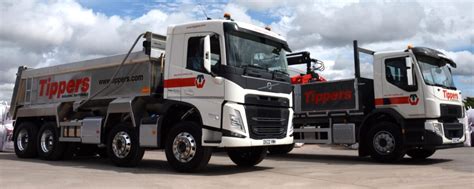 Two New Additions To The Tippers Fleet Volvo Fm Tipper And Volvo