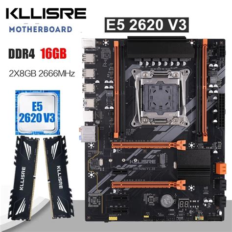 original MACHINIST E5 RS9 X99 Placa Mãe Combinada LGA 2011 3 kit