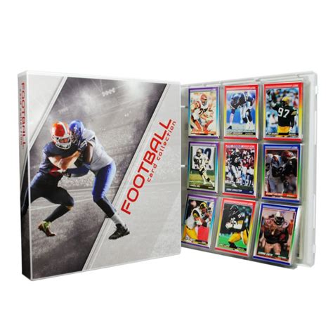 Football Card Binder Holds 180 Cards Free Shipping