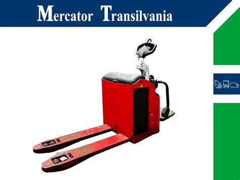 Manitou Ep M Transpaleta Electrica Mercator Transilvania