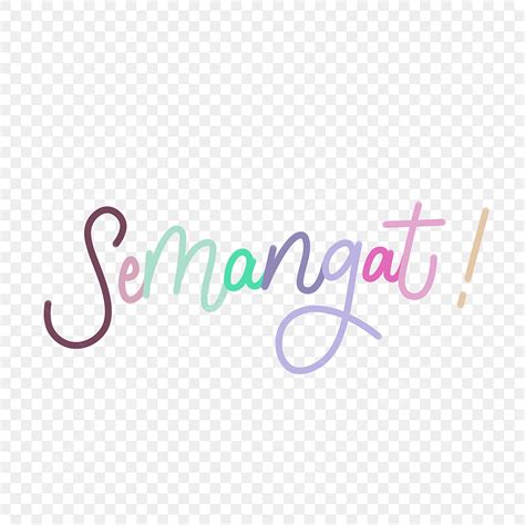 Semangat Clipart Vector Semangat Motivation In Indonesian With