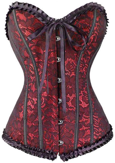 Midnight Embroidered Corset N1606