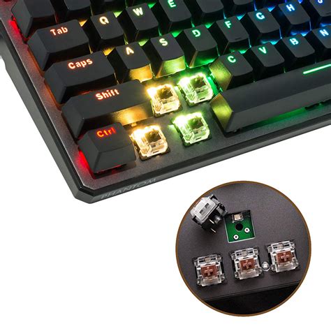 Tecware Phantom RGB 87 Key Mechanical Keyboard - Mansa Computers