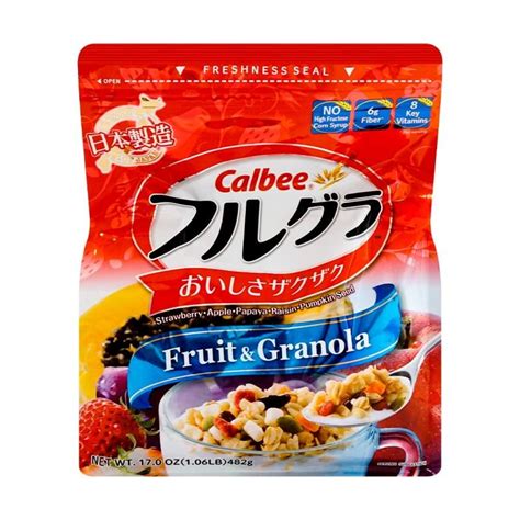 Calbee Fruit And Granola Original 20 80 Oz Box