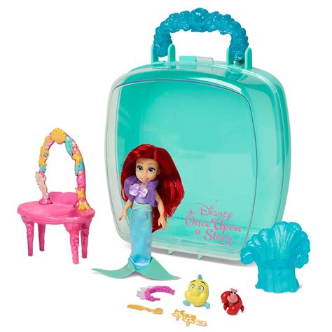 Ariel Disney Once Upon A Story Mini Doll Play Set The Little Mermaid 5 Disney Store