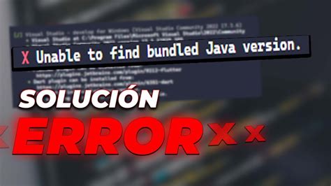 Solucionar Error Java Version En Flutter Zaiel Youtube