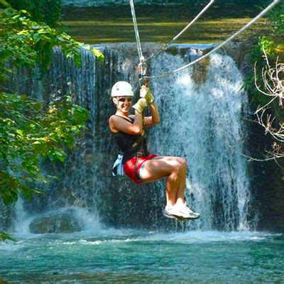 Zipline with YS Falls South Coast St Elizabeth Jamaica Tours