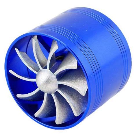 F1 Z Air Intake Gas Fuel Saver SINGLE Propeller Fan Universal Fit