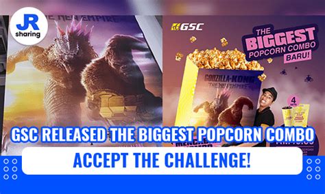 GSC Released The Biggest Popcorn Combo In Their Cinemas