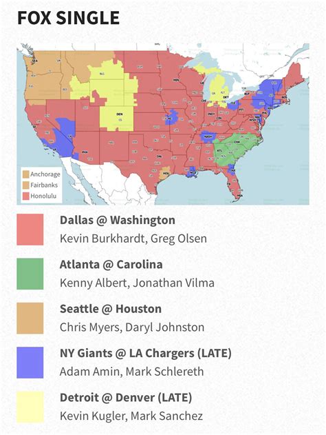 TV schedule for the Cowboys game on Sunday (via 506sports.com) : r/cowboys