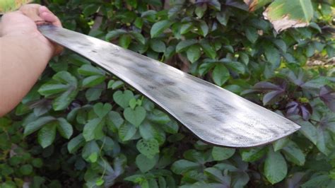 Knife Making The Strongest And Sharpest Jungle Machete Knife