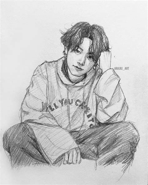 Pin By Jeon Elif On Jeon Jungkook Kpop Drawings Art Jungkook Bts