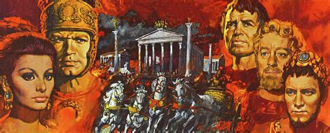 ''The Fall of the Roman Empire'', 1964, movie poster painting Painting ...