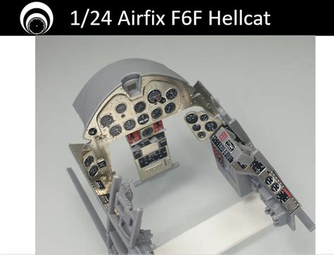 Grumman F6F Hellcat Cockpit Upgrade Airfix Grelly UK