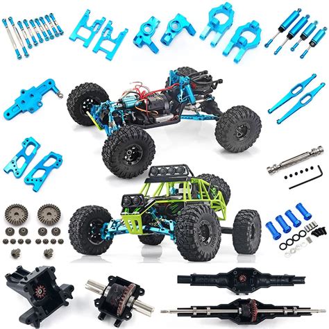 Wltoys Rc Car All Upgrade Metal Parts Rc Truck Front Rear