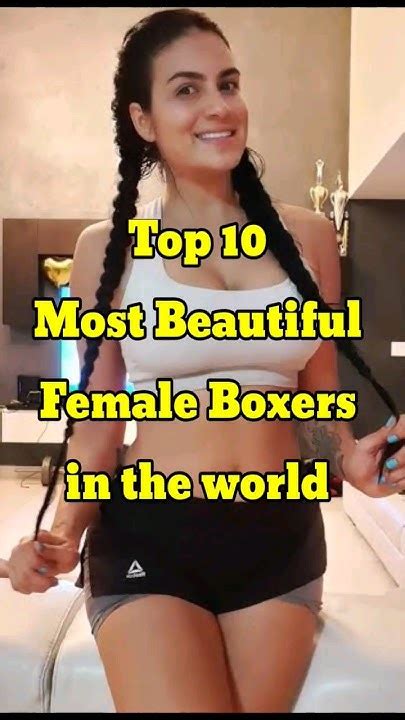 Top 10 Most Beautiful Female Boxers In The World Youtube