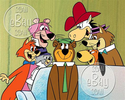 Rare! YOGI BEAR SHOW Cartoon TV Photo HANNA BARBERA Studios SNAGGLEPUSS ...