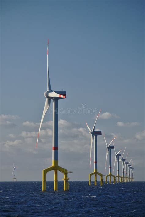 Offshore Wind Power Turbine Installation Stock Image - Image of instalation, loading: 149951293