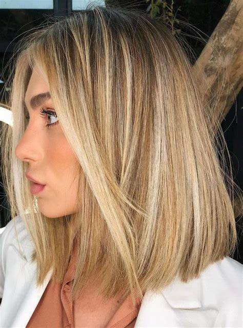 Spring Hair Color Ideas Styles For Bright Blond Lob