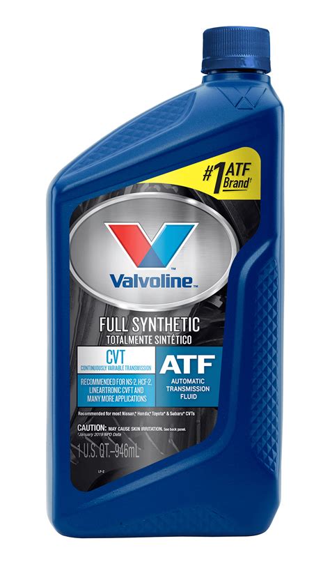 Valvoline CVT Full Synthetic Continuously Variable Transmission Fluid 1