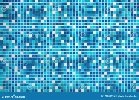 Blue texture Pool Tile stock illustration. Illustration of shape ...